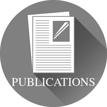 the word 'Publications' and an icon of an article