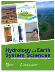 cover of Hydrology and Earth Science Systems journal