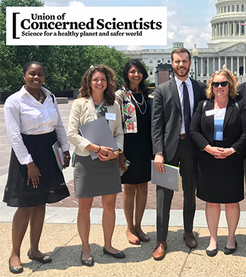 photo of Dr. Selena Ahmed and colleagues in DC