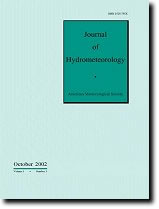 An image of the cover of the Journal of Hydrometeorology