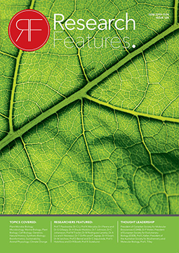 Cover of Research Features Magazine